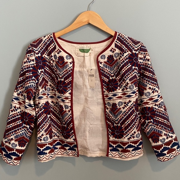 Anthropologie embroidered jacket - Picture 1 of 2